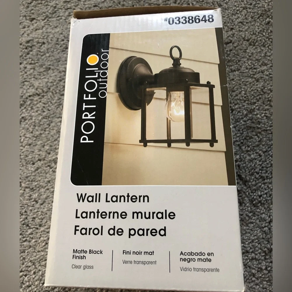 Portfoli Outdoor Wall Lantern